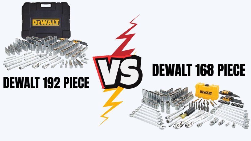 DEWALT 168 Piece vs DEWALT 192 Piece