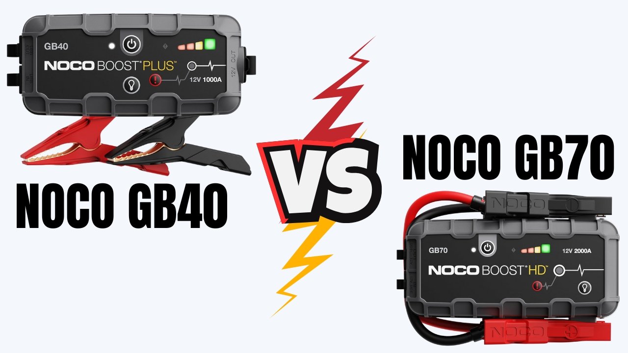 NOCO GB40 vs NOCO GB70