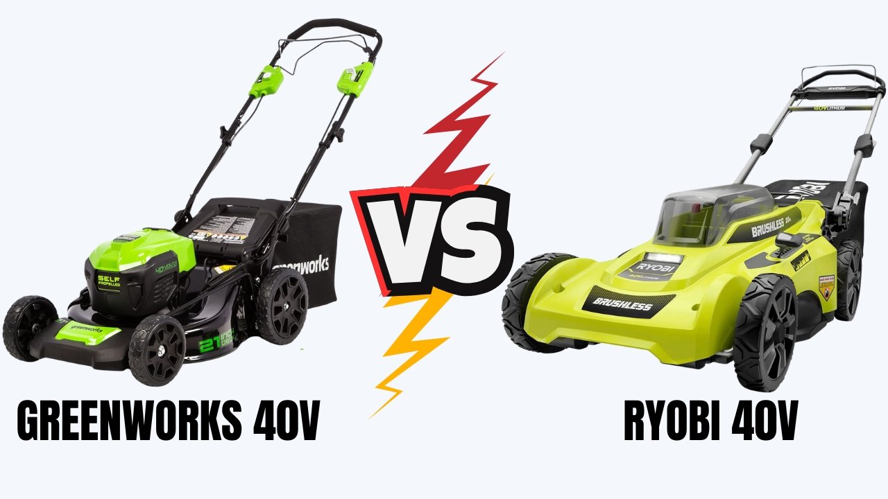 Greenworks 40V vs Ryobi 40V