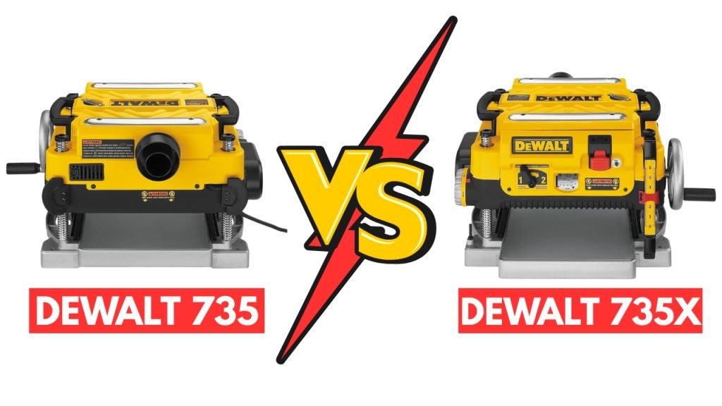 Dewalt 735 vs 735X