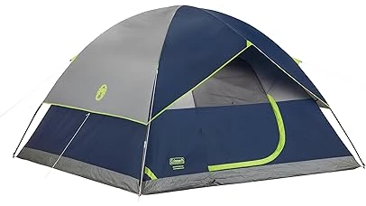 This image shows a large, spacious tent set up for camping, ideal for the Best Selling 5 Best Tents for Camping 6 Person list.