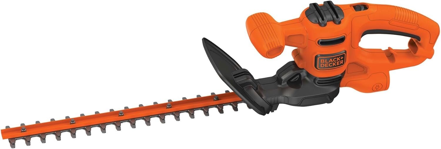 BLACK+DECKER 16-Inch Electric Hedge Trimmer, 3.0 Amp Compact Corded Po