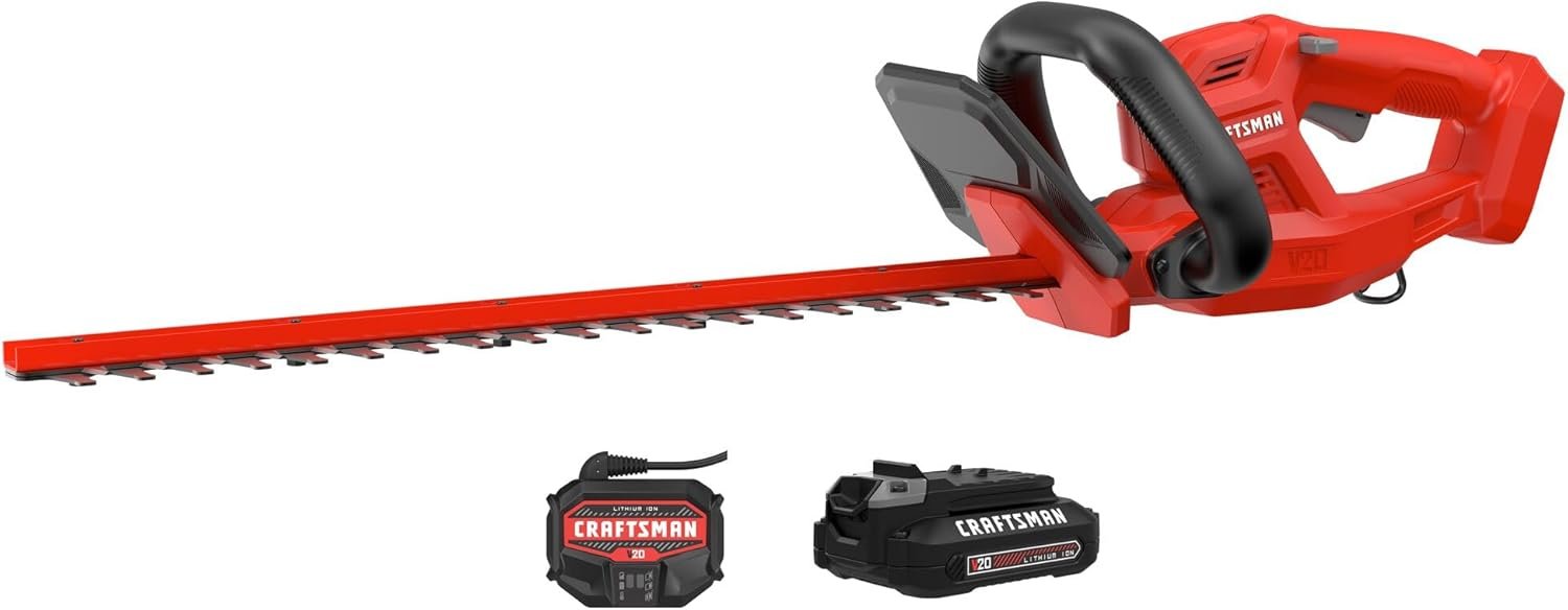 CRAFTSMAN V20 Cordless Hedge Trimmer: 20