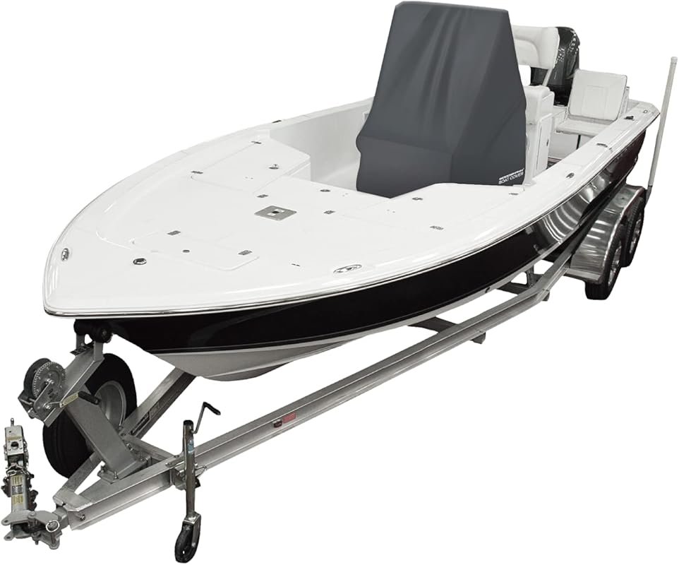 GOODSMANN Heavy Duty Boat Center Console Cover Up to 58'' Height Gray