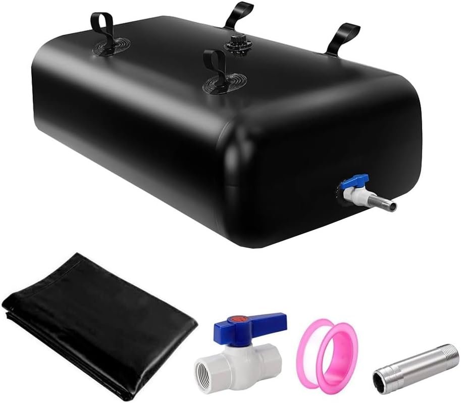 Large Capacity Foldable Water Storage Bladder Tank Bag for RV, Truck,