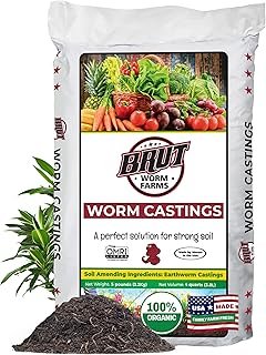 Brut Organic Worm Castings Plants 5